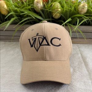 VTAC Tactical Flexfit Hat Tan L/XL Stretch Fit Cap Tan Black Logo